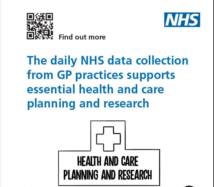 GP practices supports essential health and care planning and research